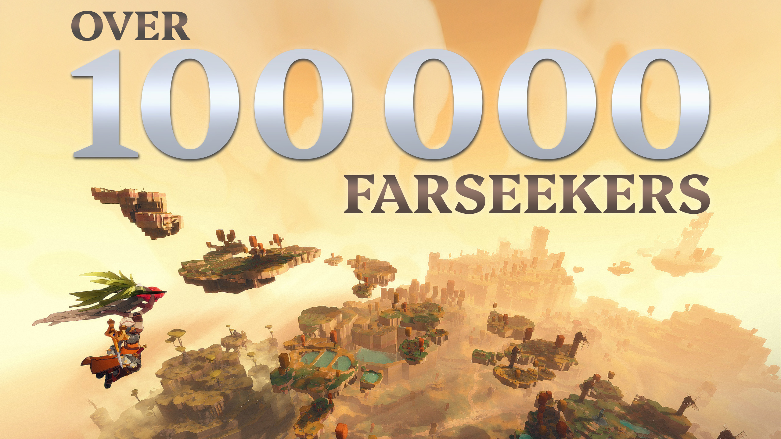 Farever over 100000 Farseekers official Steam news art