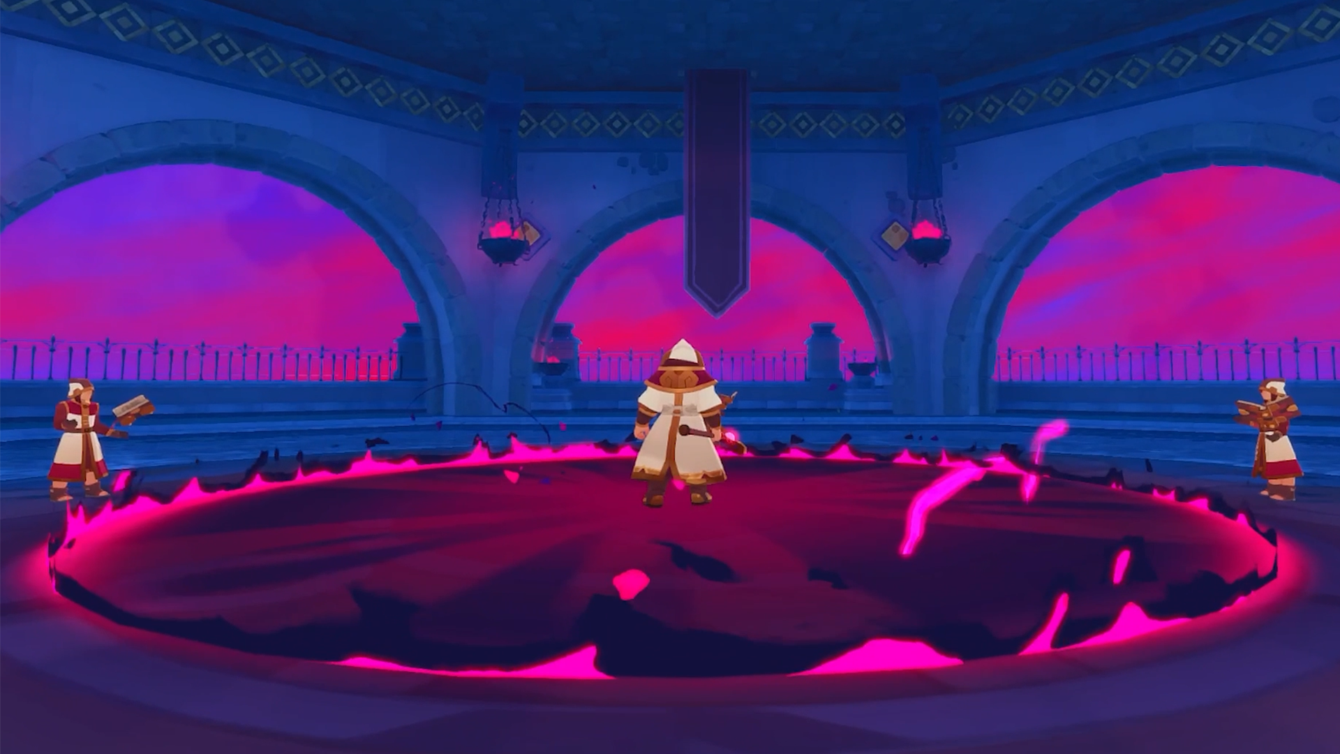 Official Farever screenshot of High Inquisitor Chakram in Ramburg